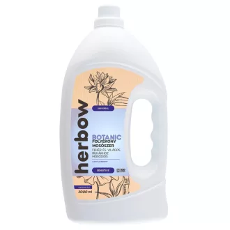   Herbow Botanic mosógél 3l Universal Light & Bright fehér és világos ruhákhoz 100 mosás