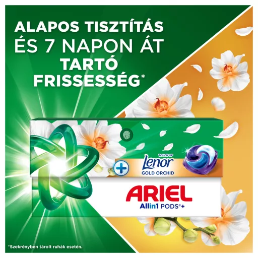 Ariel Allin1 PODS +Touch of Lenor Gold Orchid, 26 Mosáshoz
