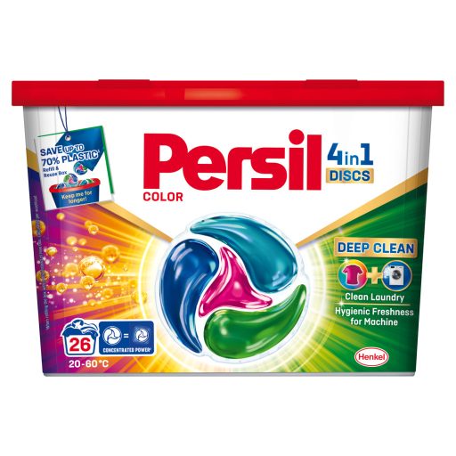 Persil Discs Color mosószer koncentrátum gépi mosáshoz színes ruhadarabokhoz 26 mosás 429 g