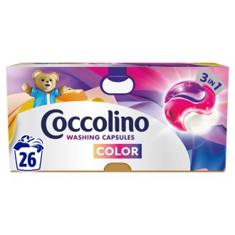 Coccolino Color 3in1 mosókapszula 26 mosás 449,8 g