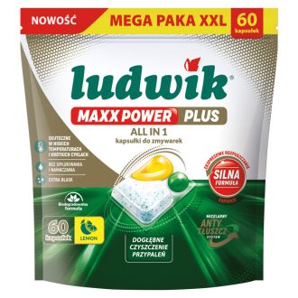 Ludwik mosogatógép kapszula 60db Maxx Power Plus