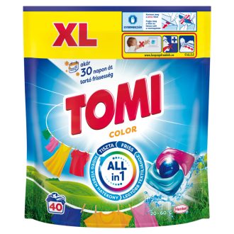 Tomi 3+1 Color Power mosókapszula 40 mosás 480 g