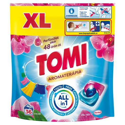 Tomi Aromaterápia Orchidea Color Power mosószer kapszula 36 mosás 432 g