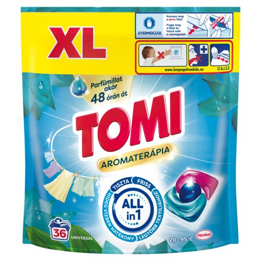Tomi Aromaterápia Lótusz Power mosószer kapszula 36 mosás 432 g