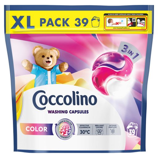 Coccolino Color mosókapszula 39 mosás 674,7 g