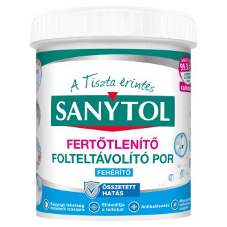   Sanytol fehérítő fertőtlenítő folteltávolító por 450 g