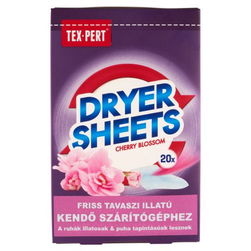 Tex-Pert friss tavaszi illatú kendő szárítógéphez 20 db