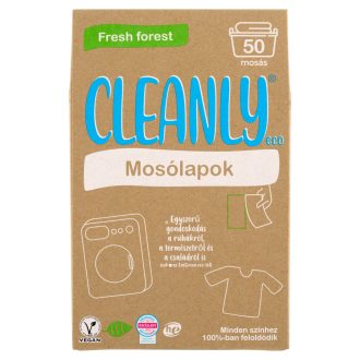 Cleanly Eco mosólap 110g 50 mosás friss erdő illat