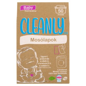 Cleanly Eco mosólapok finom lanolinnal 50 mosás