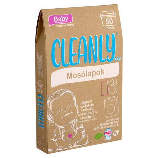 Cleanly Eco mosólapok finom lanolinnal 50 mosás