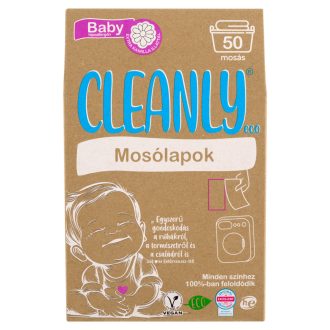 Cleanly Eco mosólapok extra kamilla illattal 50 mosás