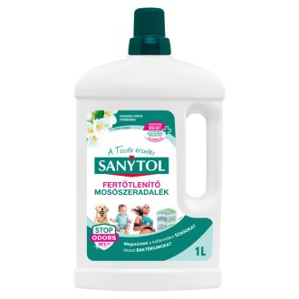   Sanytol Fehér virágok klórmentes fertőtlenítő mosószeradalék 1 l