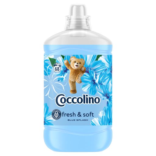 Coccolino Fresh & Soft Blue Splash öblítőkoncentrátum 68 mosás 1700 ml