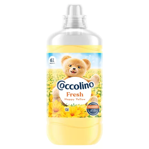 Coccolino Fresh Happy Yellow öblítőkoncentrátum 61 mosás 1403 ml
