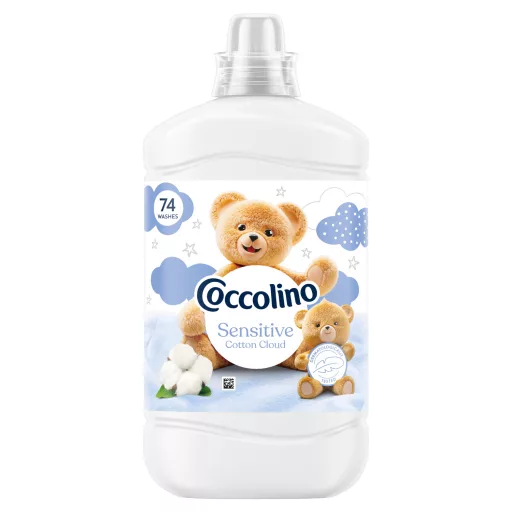 Coccolino öblítő konc. 1702ml Sensitive Cotton Cloud 74 mosásos