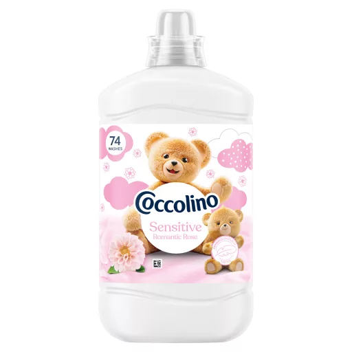 Coccolino Sensitive Romantic Rose öblítőkoncentrátum 74 mosás 1702 ml