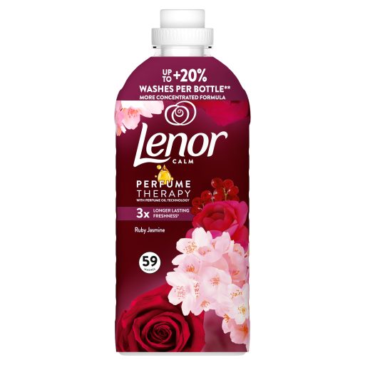 [K] Lenor textilöblítő 1239ml Ruby Jasmine 59 mosás
