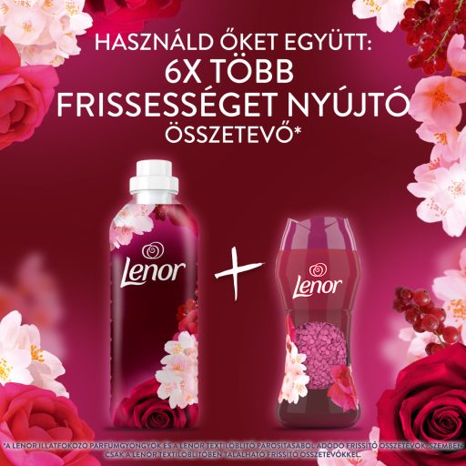 [K] Lenor textilöblítő 1239ml Ruby Jasmine 59 mosás