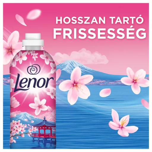 Lenor textilöblítő 1239ml Japanese Blossom 59 mosás