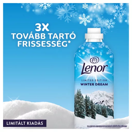 Lenor Textilöblítő 59 Mosáshoz, Winter Dream