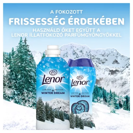 Lenor Textilöblítő 59 Mosáshoz, Winter Dream