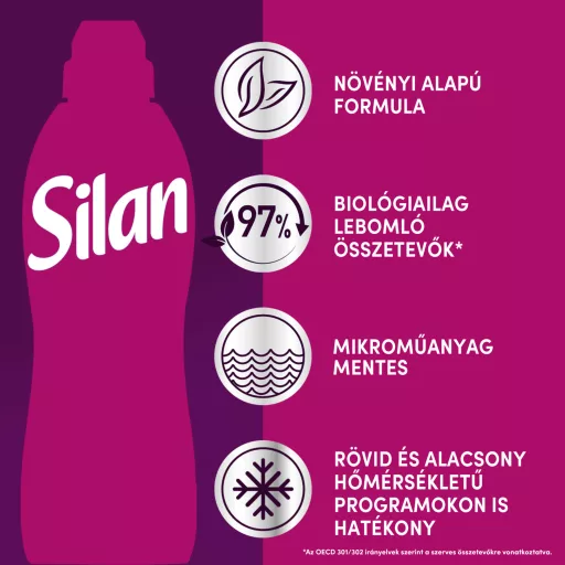 Silan Aromatherapy Magic Magnolia textilöblítő koncentrátum 50 mosás 1100 ml