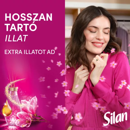 Silan Aromatherapy Magic Magnolia textilöblítő koncentrátum 50 mosás 1100 ml