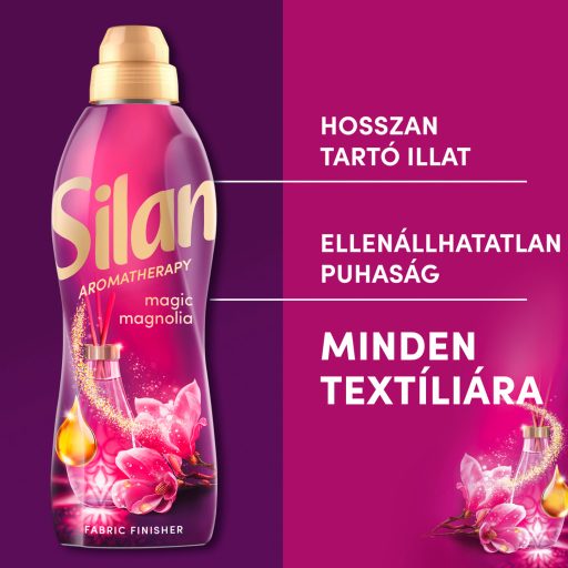 Silan Aromatherapy Magic Magnolia textilöblítő koncentrátum 62 mosás 1364 ml