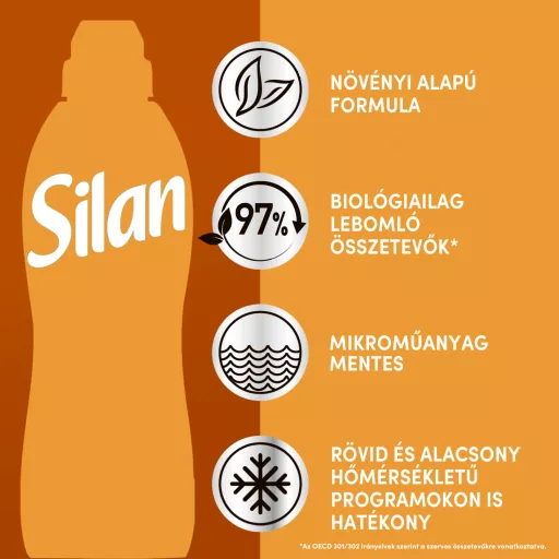 Silan Aromatherapy Fascinating Frangipani textilöblítő koncentrátum 62 mosás 1364 ml
