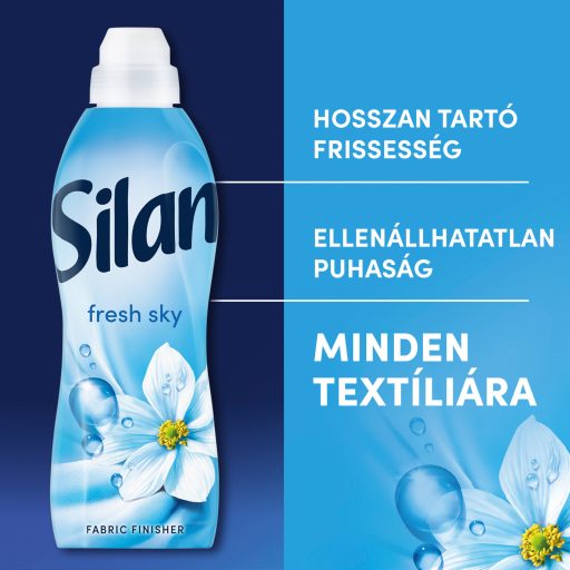 Silan Fresh Sky textilöblítő koncentrátum 76 mosás 1672 ml