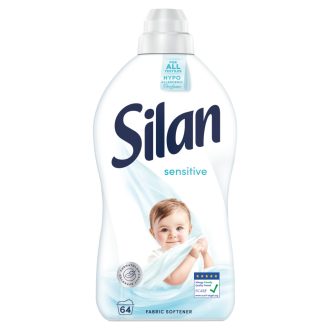   Silan Sensitive textilöblítő koncentrátum 64 mosás 1408 ml