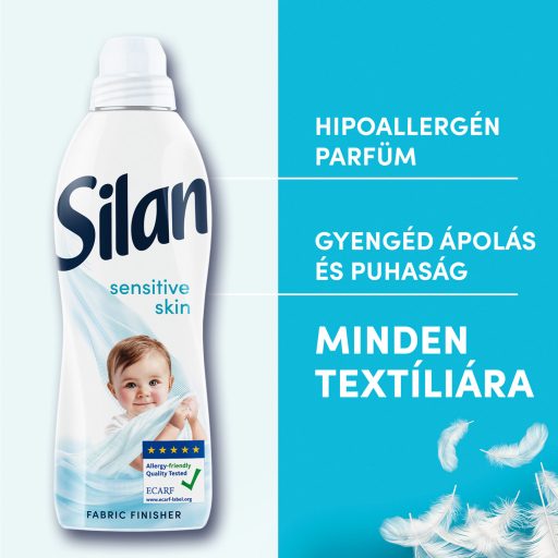 Silan Sensitive textilöblítő koncentrátum 64 mosás 1408 ml
