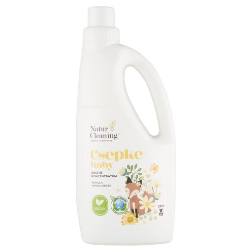 Natur Cleaning öblítő koncentrátum 1L Csepke baby Kamilla Hipoallergén