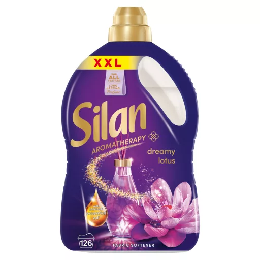 Silan Aromatherapy Dreamy Lotus textilöblítő koncentrátum 126 mosás 2772 ml