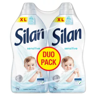   Silan Sensitive textilöblítő koncentrátum 152 mosás 2 x 1672 ml