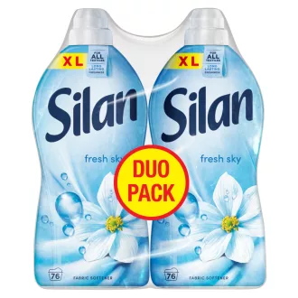   Silan Fresh Sky XL textilöblítő koncentrátum 152 mosás 2 x 1672 ml