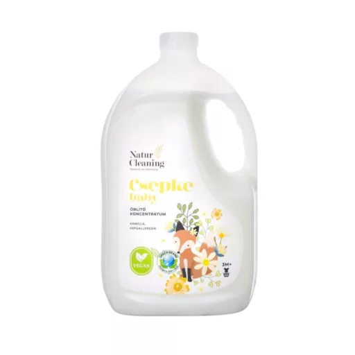 Natur Cleaning öblítő koncentrátum 4L Csepke baby Kamilla Hipoallergén
