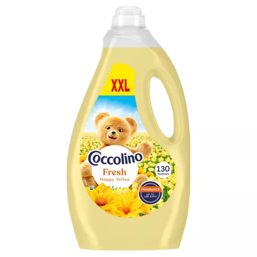 Coccolino Fresh Happy Yellow öblítőkoncentrátum 130 mosás 2990 ml