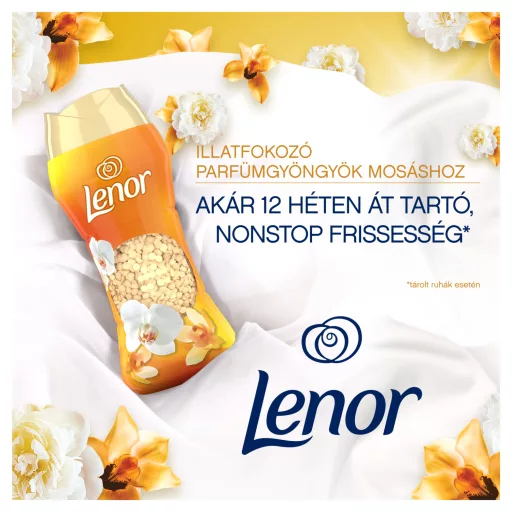 Lenor Parfümgyöngyök 270gGold Orchid & Vanilla