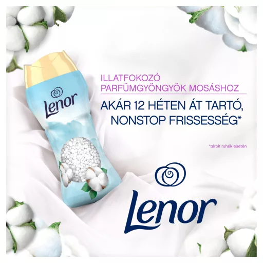 Mosáshoz Adható Lenor Illatfokozó Parfümgyöngyök 495g