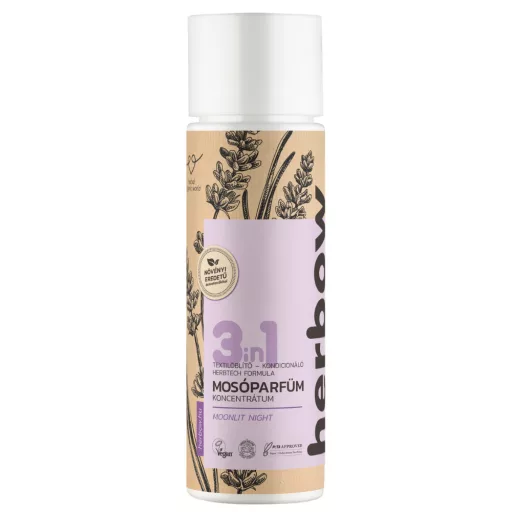 Herbow 3in1 öblítő és kond. mosóparfüm konc. 200ml holdfényes éj 40 mosás