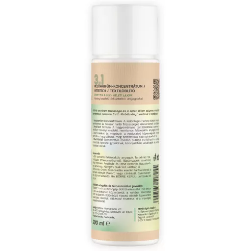Herbow 3in1 öblítő és kond. mosóparfüm konc. 200ml  White Tea & Lily 40 mosás