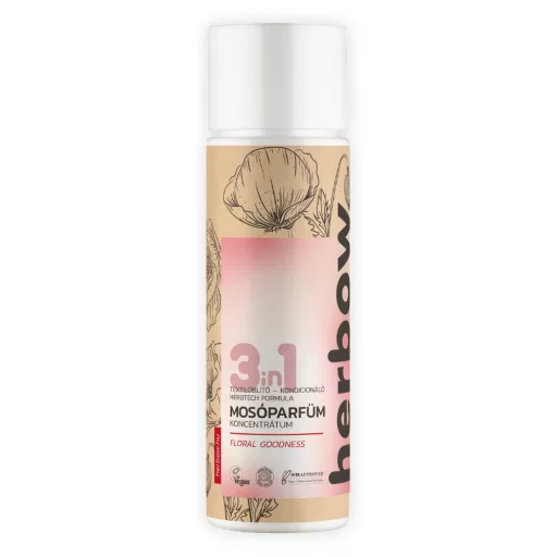 Herbow 3in1 öblítő és kond. mosóparfüm konc. 200ml Floral Goodness 40 mosás