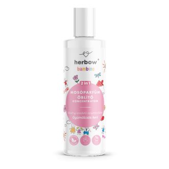   Herbow Bambino 2in1 mosóparfüm - öblítő koncentrátum 200ml gyümölcsös kert