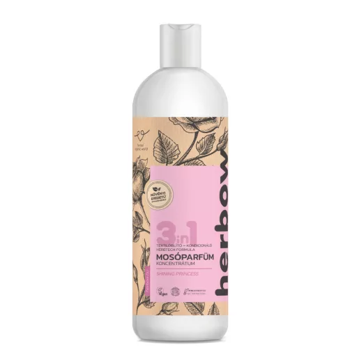 Herbow 3in1 öblítő és kond. mosóparfüm konc. 1l tündöklő hercegnő 200 mosás