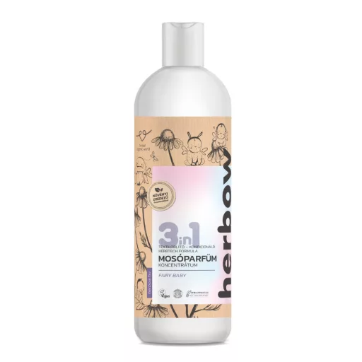 Herbow 3in1 öblítő és kond. mosóparfüm konc. 1l tündér baba 200 mosás