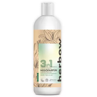   Herbow 3in1 öblítő és kond. mosóparfüm konc. 1l White Tea & Lily 200 mosás
