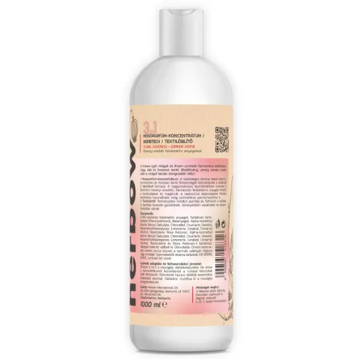 Herbow 3in1 öblítő és kond. mosóparfüm konc. 1l Floral Goodness 200 mosás