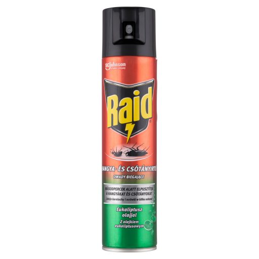 Raid hangya- és csótányirtó aeroszol eukaliptusz illattal 400 ml