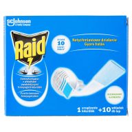   Raid szúnyogirtó elektromos készülék + 10 db illatmentes lap